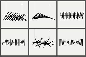 Modern Office Fish Bone lampada <span class=keywords><strong>a</strong></span> <span class=keywords><strong>sospensione</strong></span> lineare ristorante creativo 32 teste Swirl lampada per pianoforte <span class=keywords><strong>sospensione</strong></span> LED <span class=keywords><strong>lampadario</strong></span> <span class=keywords><strong>nero</strong></span> - Product Image 6