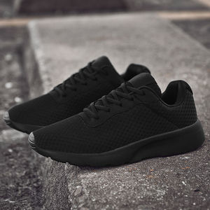 New Fashion Breathable Lightweight Men Women Lovers Big <strong>Size</strong> 45,46,47 <strong>Size</strong> <strong>Black</strong> Shoes Sneakers <strong>Trainers</strong> - Product Image 2