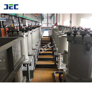 10000l/h एसिड अल्कली प्रतिरोधी कारतूस प्रणाली पीपी इलेक्ट्रोप्लेटिंग रासायनिक पानी फिल्टर मशीन - Product Image 4