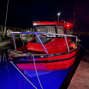 Petits bateaux et yachts chinois de <span class=keywords><strong>bateau</strong></span> de pêche de cabine en aluminium de 6.85m 22.5ft avec le <span class=keywords><strong>prix</strong></span> de moteur pour la pêche - Product Image 2