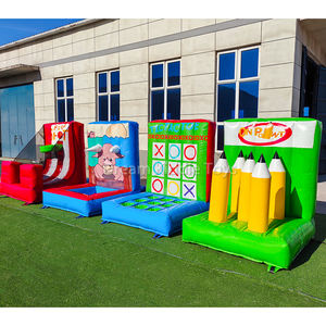 PVC commerciale 4 in 1 gioco di carnevale gonfiabile <span class=keywords><strong>per</strong></span> <span class=keywords><strong>bambini</strong></span> gioco di divertimento <span class=keywords><strong>per</strong></span> adulti all'aperto <span class=keywords><strong>per</strong></span> eventi - Product Image 2