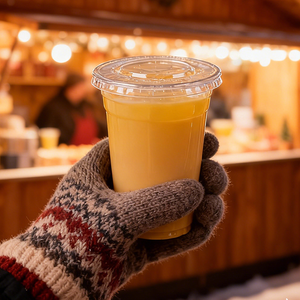 Gobelets en plastique <span class=keywords><strong>PET</strong></span> transparent jetables avec couvercles, impression de logo personnalisée - Product Image 2