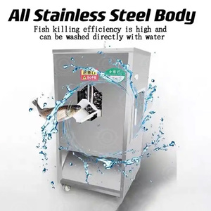 Qdmech Commerciële Industriële Tilapia Blackfish Kopvoorn Schalen En Terug Openen Machine Roestvrijstalen Vis Killing Machine - Product Image 6