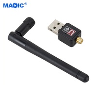 Computer Hardware Software 2.4G 150Mbps Mini USB WiFi Receiver Wifi Adapter Dongle Wireless Network Card for PC Laptop Desktop