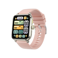 Reloj Inteligente M12 HD con Pantalla IPS Grande, Resistente al Agua IP68, Monitor de Actividad Física y Ritmo Cardíaco, para Negocios, Android, Metal y Silicona