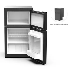 Refrigerador elétrico portátil DR80 12v para uso ao ar livre, refrigerador para veículos, carros, caminhões, RVs, refrigerador para acampamento, eletrodomésticos para RVs