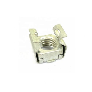 Écrous carrés en acier inoxydable zingué/galvanisé avec vis M5-M10 autobloquants pour usage industriel lourd entièrement filetés - Product Image 4