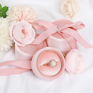 Caja <span class=keywords><strong>de</strong></span> Regalo <span class=keywords><strong>de</strong></span> <span class=keywords><strong>Pana</strong></span>, Caja <span class=keywords><strong>de</strong></span> Almacenamiento con Forma <span class=keywords><strong>de</strong></span> Tambor, Estuche <span class=keywords><strong>para</strong></span> Exhibición <span class=keywords><strong>de</strong></span> <span class=keywords><strong>Joyas</strong></span>, Organizador <span class=keywords><strong>de</strong></span> <span class=keywords><strong>Joyas</strong></span> <span class=keywords><strong>para</strong></span> Pendientes, Anillos, Colgantes y Pulseras - Product Image 2