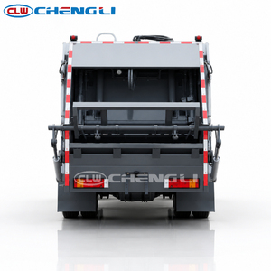 รถบรรทุกอัดขยะไฟฟ้าตงเฟิง 4x2 8CBM รถเก็บขยะแบบยกท้าย สำหรับงานสุขาภิบาลเทศบาล - Product Image 3