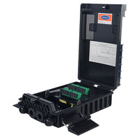 Boîtier de distribution optique extérieur FTTH ODP 16 cœurs avec protection de raccordement de fibre optique et répartiteur SC en option