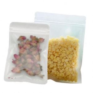 Eco Friendly Low Moq Self Frosted <b>Zip</b> <b>Lock</b> <b>Bag</b> 18X26cm Promotional Pack - Product Image 1