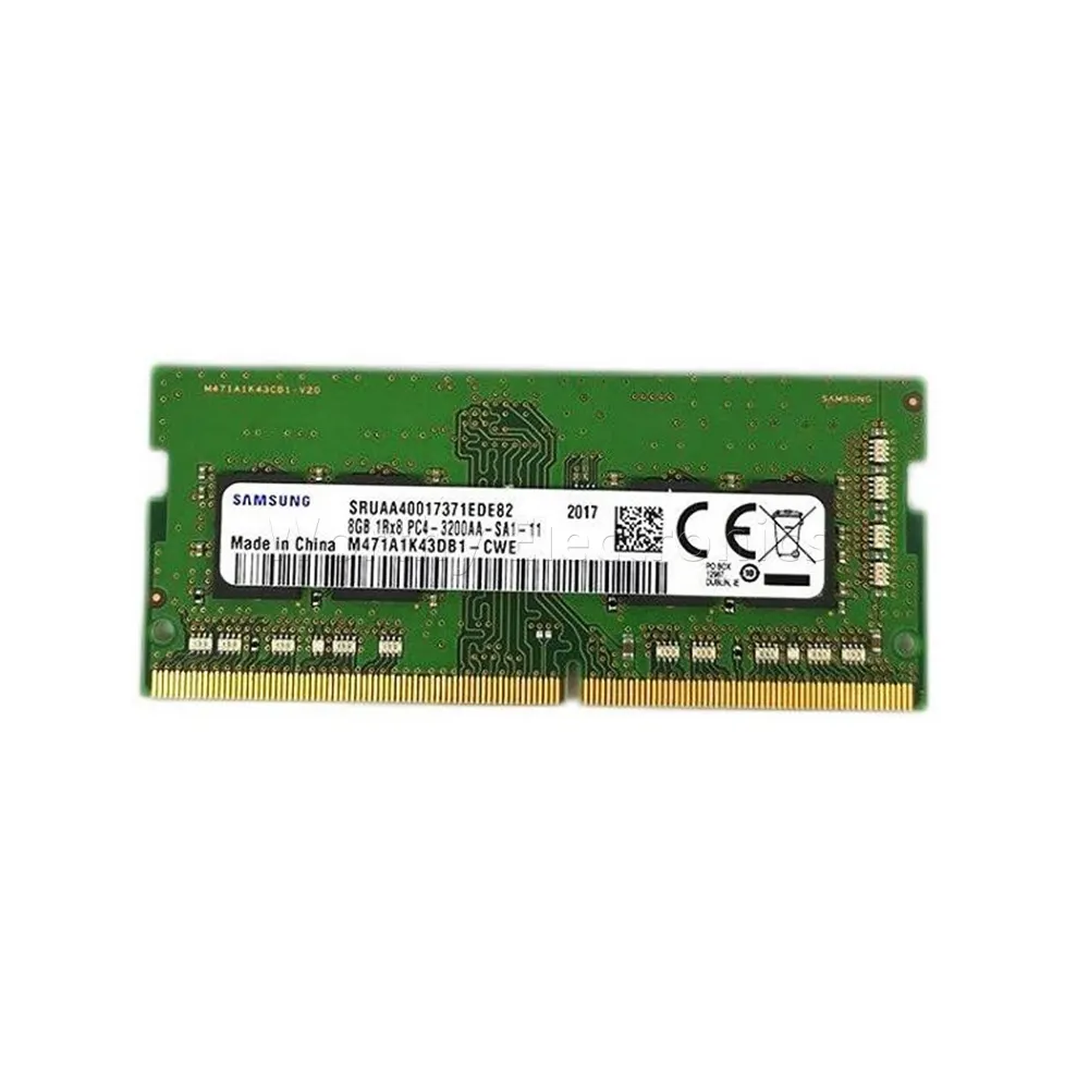 컴퓨터 메모리 모듈 8G DDR4 PC4-25600 3200MHZ SODIMM BGA M471A1K43EB1 M471A1K43EB1-CWE 노트북 메모리 칩