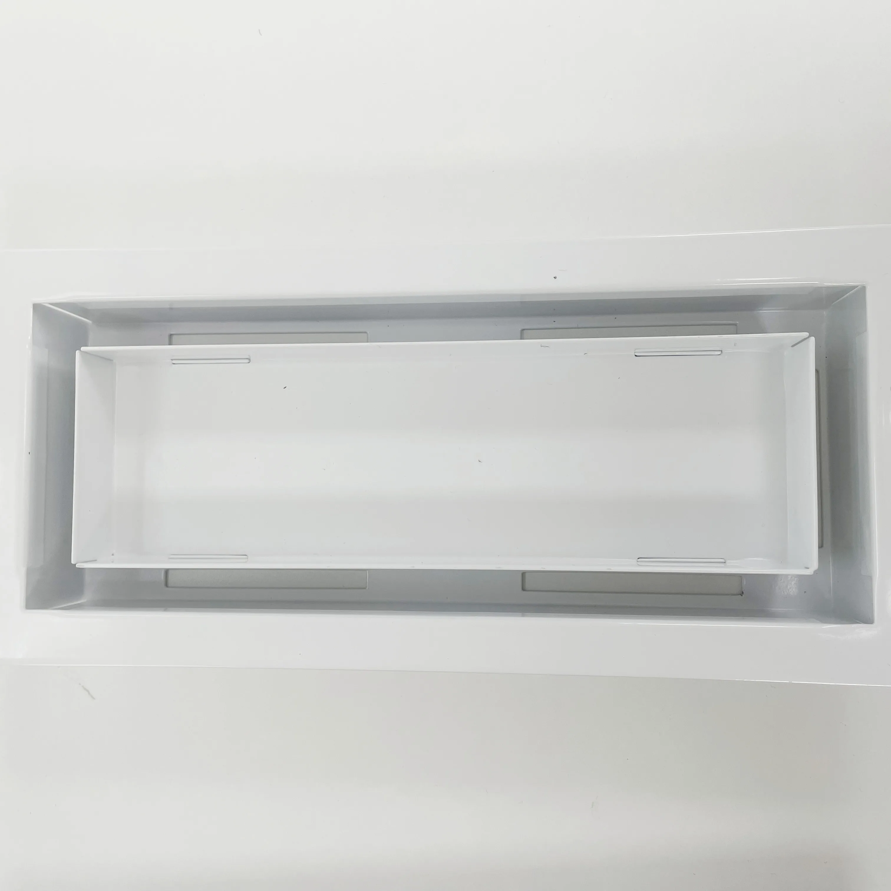 Piso aberturas sistema hvac preto removível 4x10 metal ventilação ar piso registro tampa do respiradouro