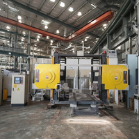 Machine de traitement de pierre multifonctionnelle 2200-5A, scie à fil diamanté CNC 5 axes, moteur de découpe et de façonnage de blocs de granit et de marbre 26KW