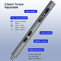 Ensemble de tournevis électrique sans fil 58 en 1, 3,7 V, mini tournevis électrique portable avec 50 embouts en acier S2 pour la réparation de téléphones et d'ordinateurs portables