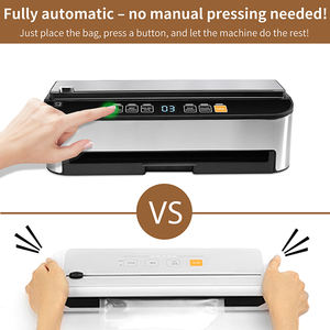 Máquina Selladora al Vacío Automática de 80 kPa para Conservación de Alimentos Secos y Húmedos, con Manguera Externa y Cortador de Bolsas - Regalo de Cocina para Mamá - Product Image 4