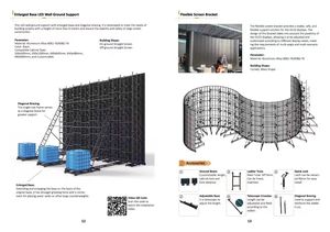 Service à guichet unique Fabricant d'affichage à LED pliant de <span class=keywords><strong>location</strong></span> de mur vidéo LED de fond d'événement de grande scène pour la <span class=keywords><strong>nuit</strong></span> de DJ de concert - Product Image 5