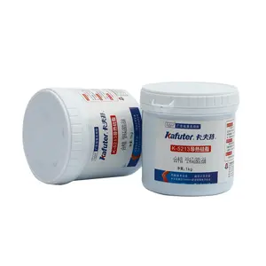 Kafuter K-5213-1kg Silikon Konduktivitas Termal Tinggi Lem Pendingin Cpu Konduktivitas Termal 3.0 Abu-abu Silikon Lemak