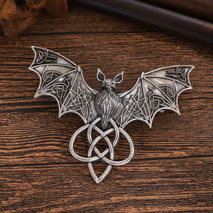 Pince à <span class=keywords><strong>cheveux</strong></span> rétro <span class=keywords><strong>Viking</strong></span> pour <span class=keywords><strong>cheveux</strong></span> longs, motif chauve-souris, barrette française style sorcière pour femme, pince à <span class=keywords><strong>cheveux</strong></span> gothique sombre, bijou de <span class=keywords><strong>cheveux</strong></span> <span class=keywords><strong>Viking</strong></span> - Product Image 3