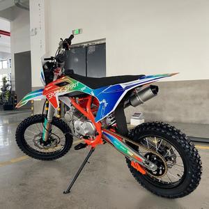 125cc Cross Bike Adulte 4 Temps Tout-Terrain Dirt Motocross Pit Bike <span class=keywords><strong>Enduro</strong></span> Trail Gaz Alimenté Rapide - Product Image 4