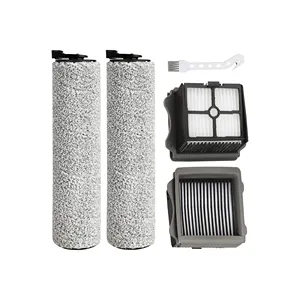 Ensemble de 2 assemblages et 2 rouleaux de brosse de rechange <span class=keywords><strong>Tineco</strong></span> pour aspirateur sans fil humide et sec iFLOOR 3 et Floor <span class=keywords><strong>ONE</strong></span> <span class=keywords><strong>S3</strong></span> - Product Image 1