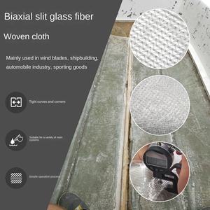 Tissu en fibre de verre sans alcali pour la construction navale Énergie éolienne Plastique renforcé de fibre de verre Coupe axiale de renfort biaxial - Product Image 3
