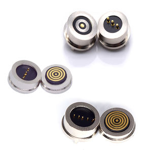 Adaptateur CZX batterie plaque d'or aimant aveugle à 360 degrés 5V2A connecteur magnétique circulaire à ressort 360 4 broches - Product Image 2