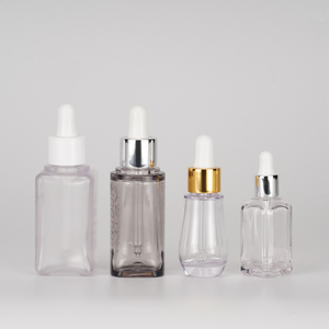 Mini botella de lujo para PET transparente PETG, botella cuentagotas de plástico para apretar, proveedores personalizados, oferta de 5ml, 30ml, espacio vacío para esencial - Product Image 4