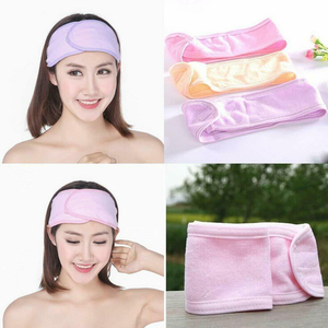 Tùy Chỉnh Trang Điểm Spa Facial Hairbands Ma Thuật Băng Tắm Headband Cho Cô Gái - Product Image 2
