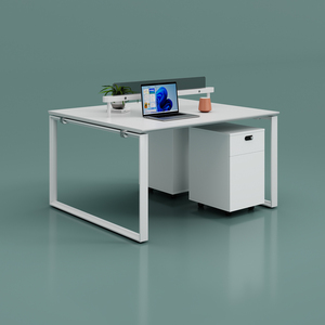 שולחן עבודה מודרני בעולם צוות מקצועי מלמין עבודה לעבודה תחנת עבודה מלמין - Product Image 4