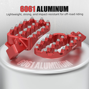 Reposapiés de Aluminio Forjado NICECNC para Honda CRF1100L Africa Twin Adventure Sports 2020-2025 50617-MKK-D00 Todoterreno - Product Image 5