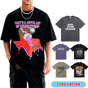 Nuova Collezione di Magliette con Stampa 'THAT'S a AWFUL LOT of COUGH SYRUP', <span class=keywords><strong>Abbigliamento</strong></span> Maschile Streetwear in 100% Cotone - Product Image 5