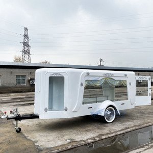 Chariot de transport funéraire électrique blanc à structure en acier, personnalisé par le fabricant, vente directe, dernier design, transport spécial - Product Image 2