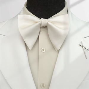 High-end uomo grande corno <span class=keywords><strong>papillon</strong></span> stile coreano elegante Oversize <span class=keywords><strong>papillon</strong></span> <span class=keywords><strong>per</strong></span> gli uomini sposo abito da sposa <span class=keywords><strong>camicia</strong></span> - Product Image 3