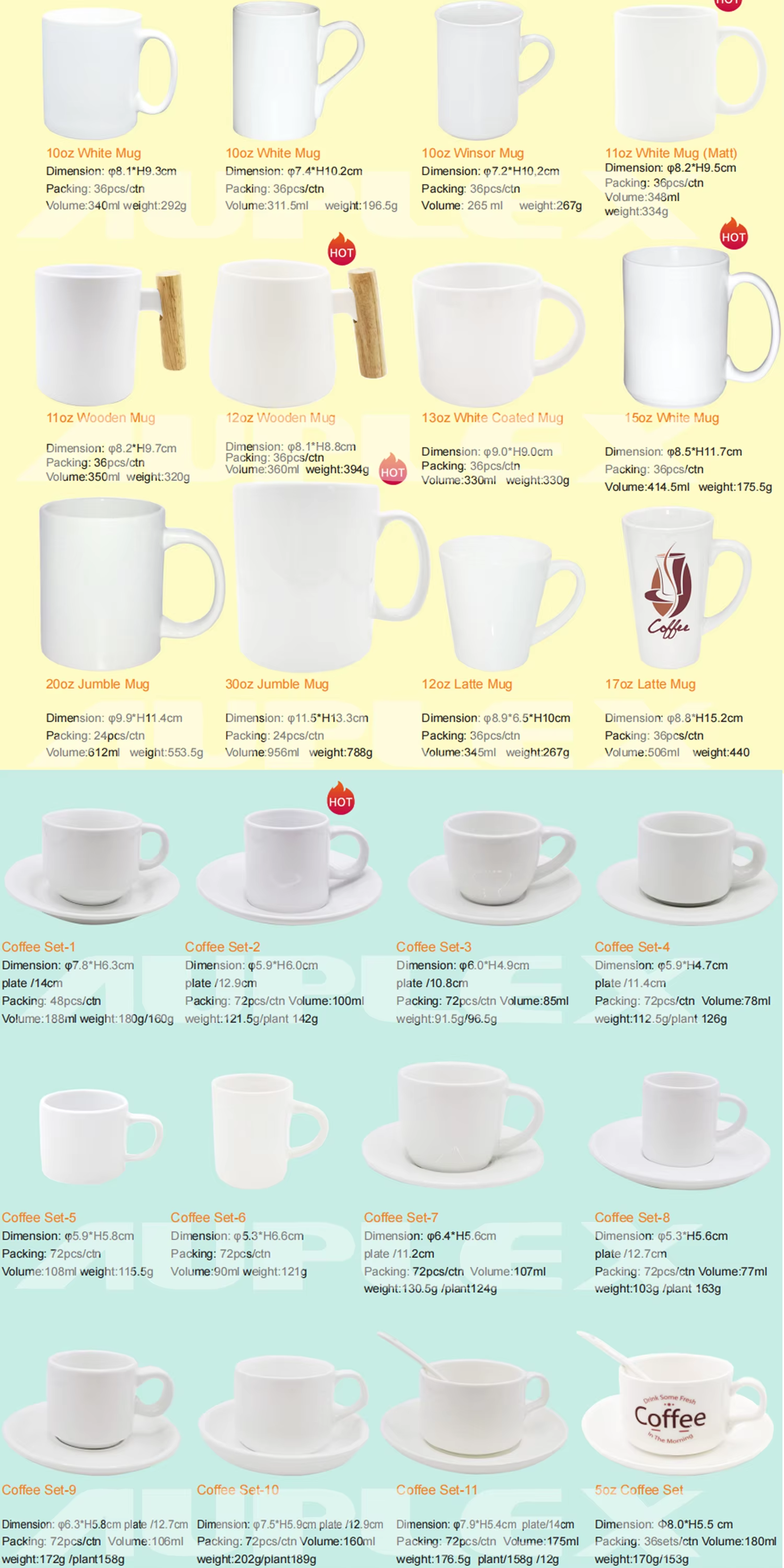 Wholesale 11oz Coffee Mugs with Custom Logo - Perfect Gifts