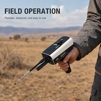 Détecteur de diamants et d'or longue portée avec fonction IP65 pour la recherche de trésors souterrains en profondeur