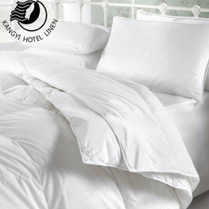 Ropa de cama de lujo para Hotel, edredón de relleno de plumas de ganso blanco para dormir - Product Image 1