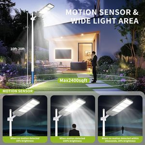 Lampe solaire intelligente à LED avec intégration de batterie solaire et caméra CCTV, tout en un - Product Image 4