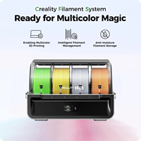 Système de filament automatique Crelity CFS avec interrupteur et relais, 4 emplacements, neuf, garantie 1 an, USB/WiFi PLA K2/Hi Combo, imprimante 3D