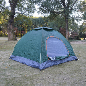 Tente de camping pop-up pour une personne seule, taille S, légère, portable, facile à installer, double couche, étanche pour la randonnée en plein air - Product Image 1