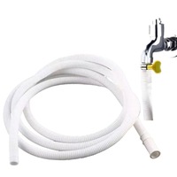 Tuyau d'arrivée d'eau semi-automatique pour machine à laver vintage, raccord de robinet, rallonge de tuyau d'eau, tuyau de vidange de climatiseur