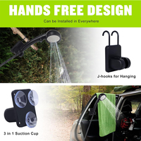 Douche portable AMBITION pour voiture, camping, randonnée, voyage, lavage de voiture, outils de lavage