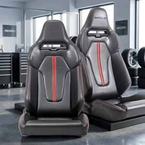 Siège sport universel SSCUS PORS-PU avec finition en cuir PU - Product Image 1