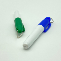 Échantillon gratuit jeu de mini stylos marqueurs ronds étanches permanents cd/dvd à base d'huile PP du fabricant oem avec pointes simples