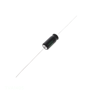 Condensador Original CAP ALUM 8UF 150V AXIAL TH 8 uF TVA1405 de Montaje a Través de Orificio - Product Image 1