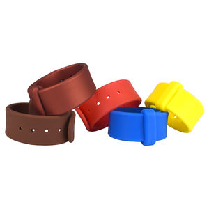 Erkekler kauçuk ayarlanabilir saat bant Penis halkası skrotum esaret pratik ve dayanıklı horoz halka seks oyuncakları yapış topu Penis cinsel SM - Product Image 5