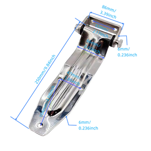 कंटेनर स्पेयर पार्ट्स ट्रक ट्रेलर के लिए स्टेनलेस स्टील का दरवाजा हिंज रेफ्रिजरेटर - Product Image 5