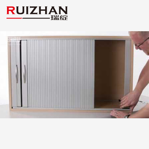 Puertas Plegables de PVC Curvadas de Estilo Moderno para Cocina, Oficina, Biombos Plegables Interiores, Persianas, Muebles de Cocina - Product Image 4