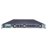 Amplificateur de puissance professionnel 4 canaux 1350W Classe D, amplificateur audio numérique 1U pour montage en rack, pour système sonore de KTV, club, concert