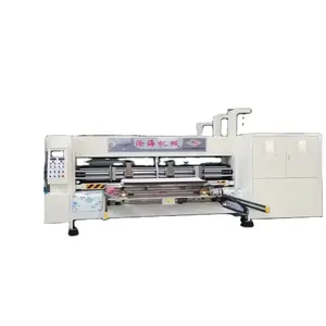 Máquina cortadora e slotter para impressora flexográfica de alta definição Canghai